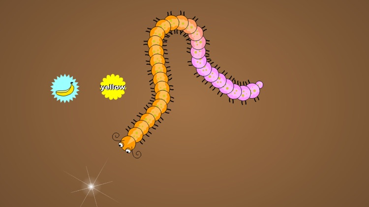 Very Hungry Worm for Kids - Learn colors, fruits