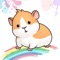 Cute Hamster Coloring Book Drawing for Kid