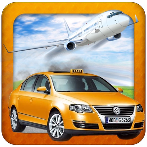 City Taxi Airport Transporter - Carry passengers Icon
