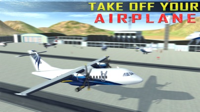 Pilot Airplane Landing 3D! City Airport Flight Sim 1.0.5 IOS -