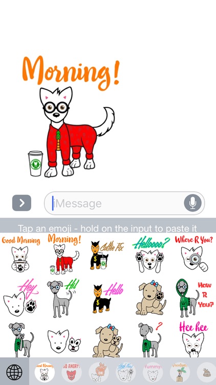 HiFive Dog Emojis