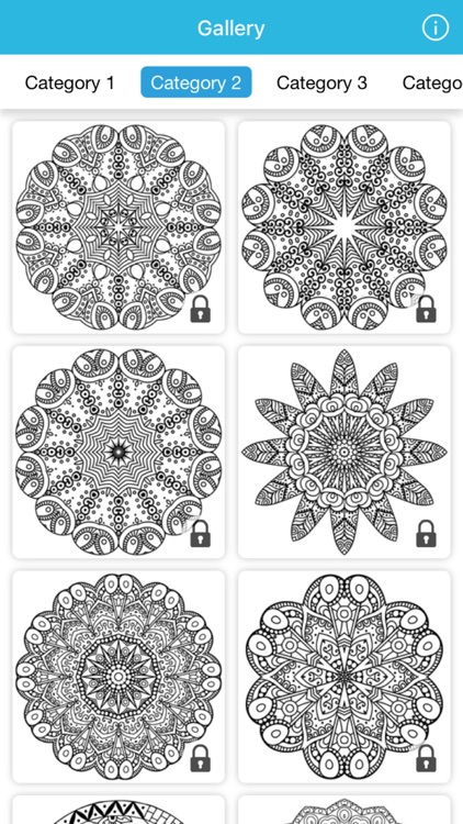 coloring book mandala relax stress relief for me
