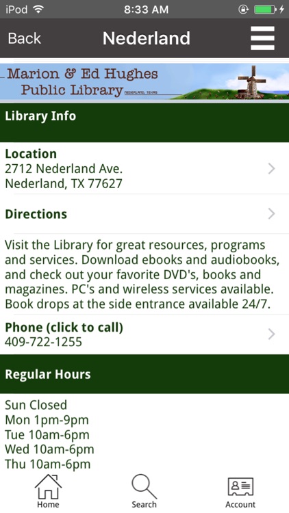 Hughes Public Library screenshot-4