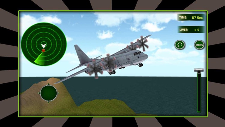 3D Farming Tractor Cargo Airplane Pilot screenshot-3