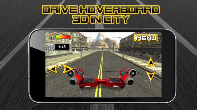 Drive Hoverboard 3D In City(圖1)-速報App