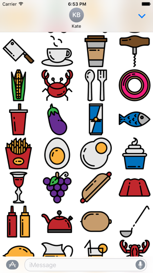 Food Stickers - New Delicious Emoji for 