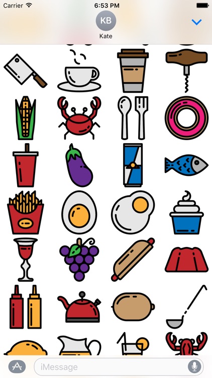 Food Stickers - New Delicious Emoji for Texting