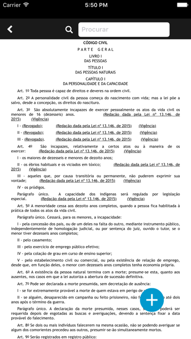 Códigos de Direito Brasil screenshot 2