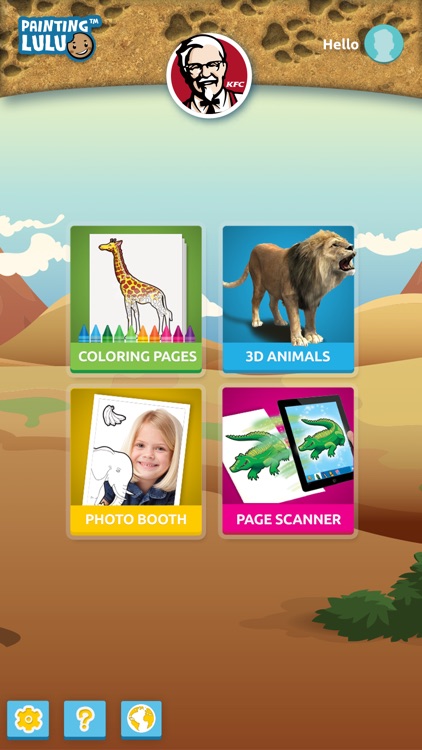 Painting Lulu Safari KFC