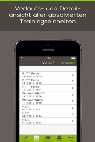 yourWorkout pro - your smart workout diary screenshot 3