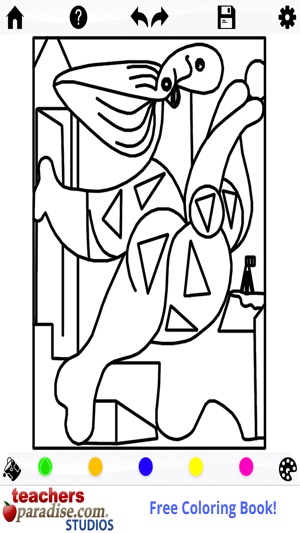 Picasso Coloring: Coloring Book for Adults(圖4)-速報App