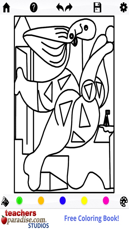 Picasso Coloring: Coloring Book for Adults screenshot-3