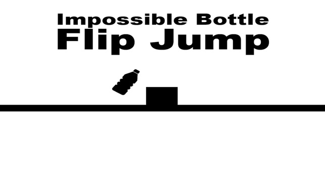 Impossible Bottle Flip Jump