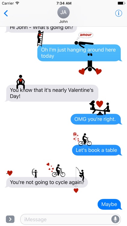Valentines Silly Stickmen