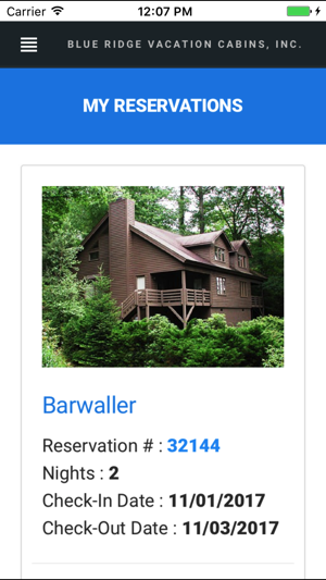 Blue Ridge Vacation Cabins Guest App(圖2)-速報App