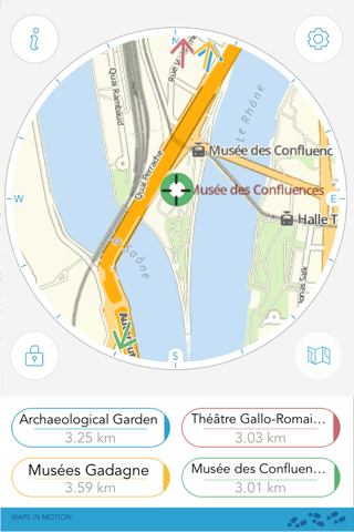 Lyon on foot : Offline Map - náhled