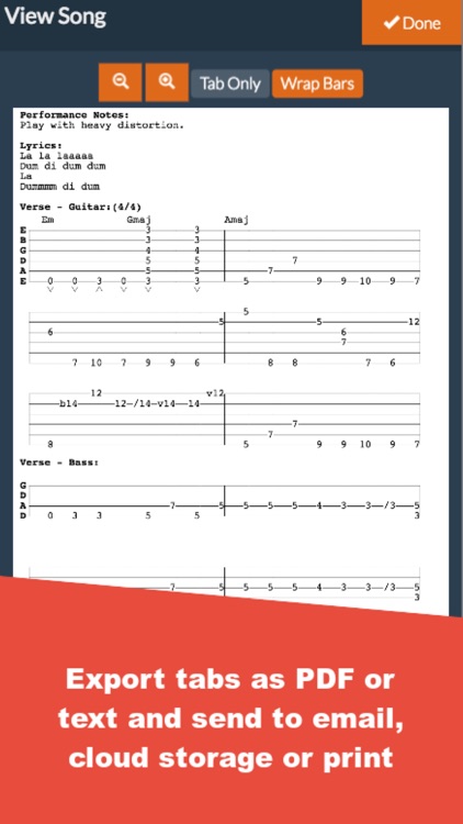 Guitar Notepad - Tab Editor screenshot-4