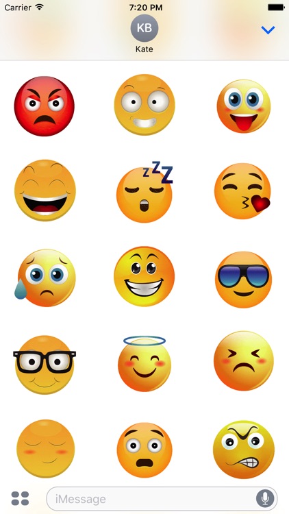 Animated Smiley Stickers