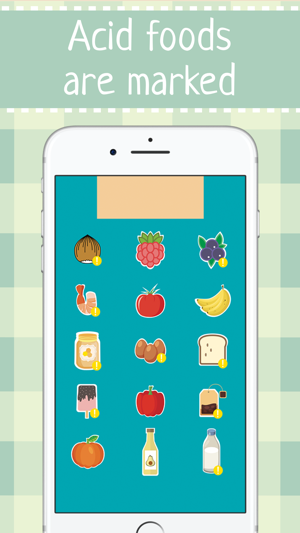 Alkaline foods Diet food list Acidity guide PH app(圖3)-速報App