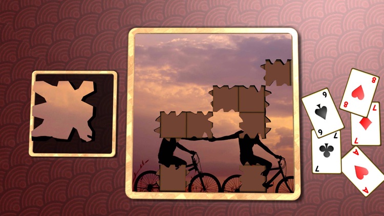 Jigsaw Solitaire Clouds screenshot-3