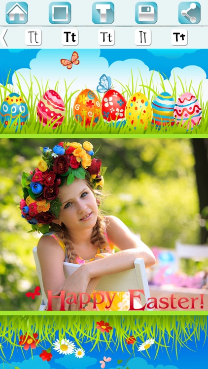 Happy Easter photo frames for album – Pro