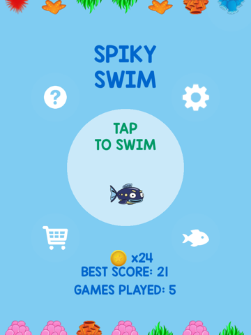 Spiky Swim - náhled