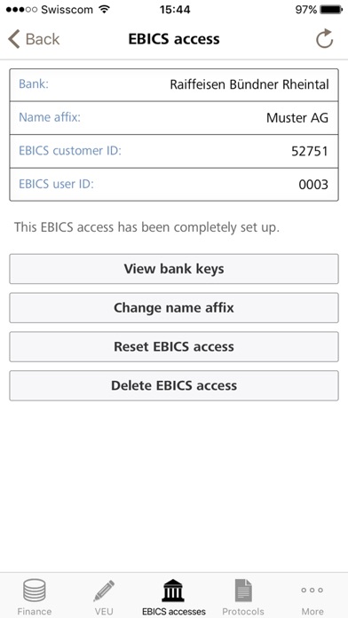 How to cancel & delete Raiffeisen EBICS Mobile from iphone & ipad 2