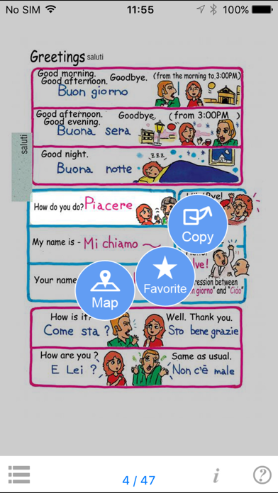 指さし会話 英語ーイタリア touch＆talk screenshot1