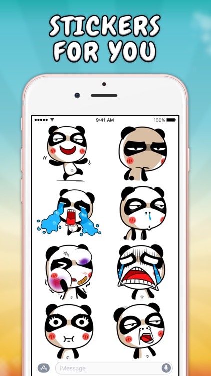 Panda EMOJI Stickers!