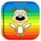 Dog Coloring Book Game For Kids Education