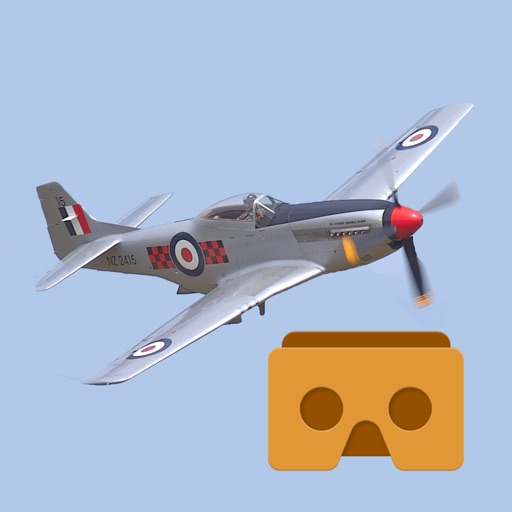 VR Flight Simulator for Google Cardboard Icon