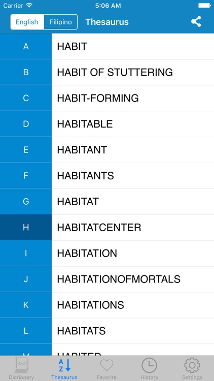 Filipino to English,English to Filipino Dictionary screenshot-3