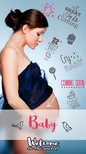 Baby Photo Story - Pregnancy Milestones Camera(圖1)-速報App