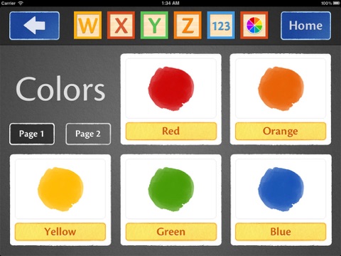 ABC 123 Colors: Spelling & Pronunciation screenshot 2