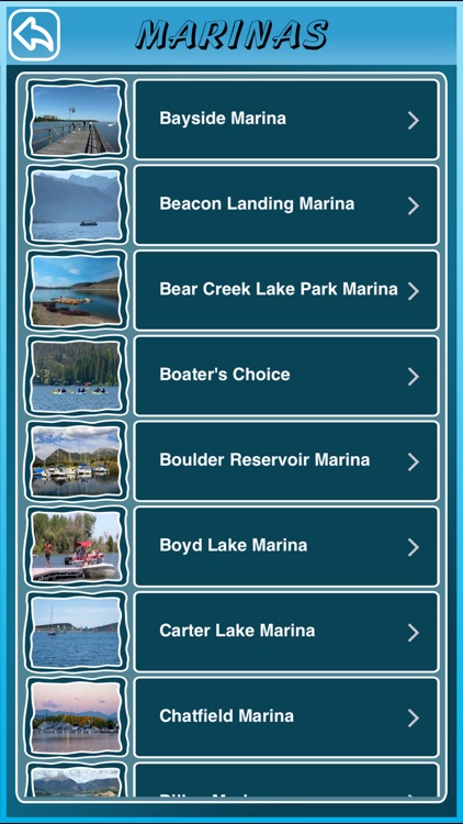 Colorado State Marinas