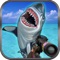 Flying Hungry Shark Shooting Games