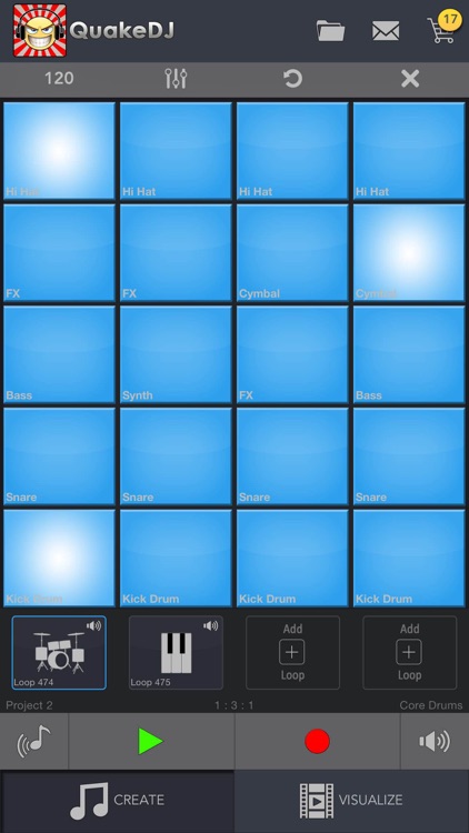 QuakeDJ - Loops & Lightshow screenshot-0