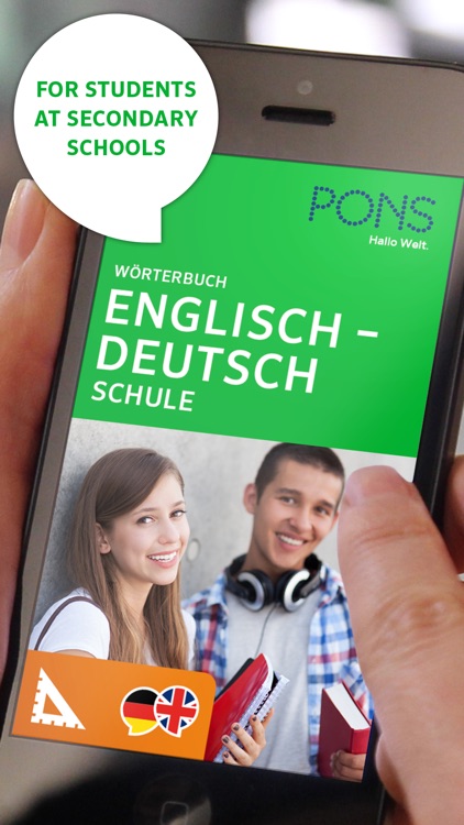 Dictionary German <-> English SCHOOL by PONS