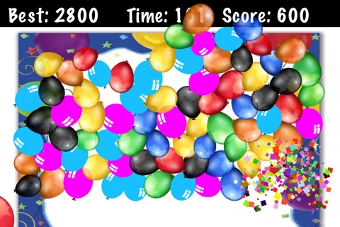 iPopBalloons - Balloon Popping.. screenshot 4
