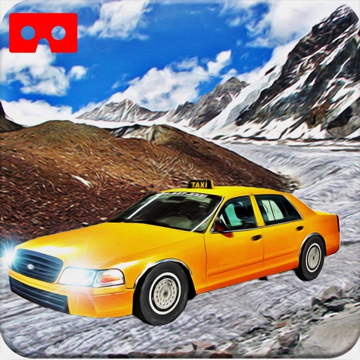 VR Mountain Taxi : Snow car Drive PRO Icon