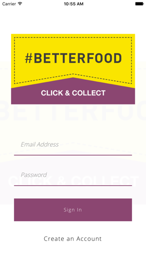 #BetterFood Click & Collect