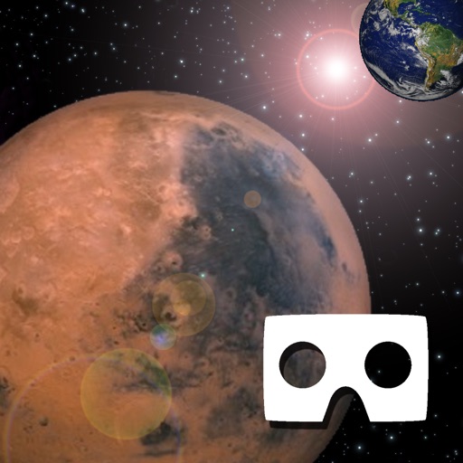 VR Mission Mars Expedition Icon
