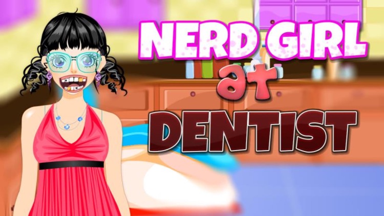 Nerd Girl At Dentist