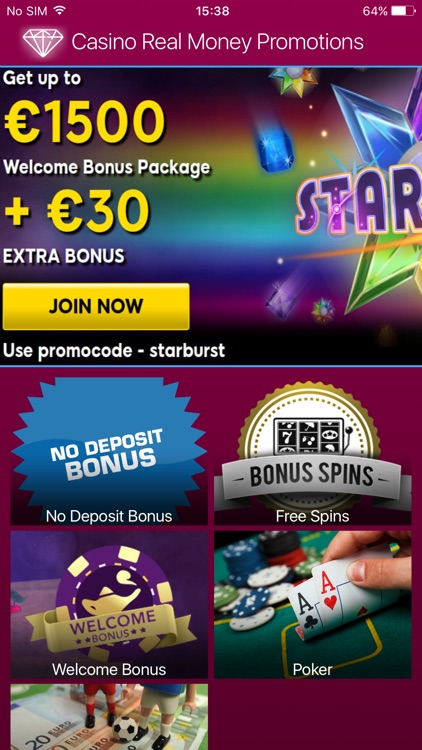 Casino Real Money Promotions