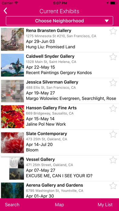 How to cancel & delete San Francisco Bay Galleries from iphone & ipad 2