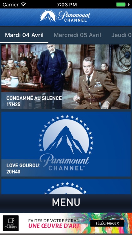 PARAMOUNT CHANNEL