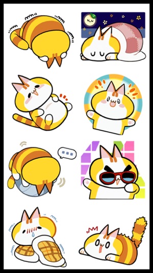 Crazy Cat Sticker Pack(圖4)-速報App