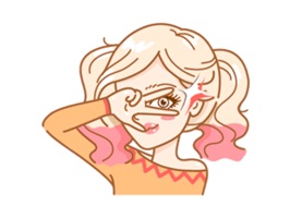 Supermodel Stickers by Abay Imanberlin
