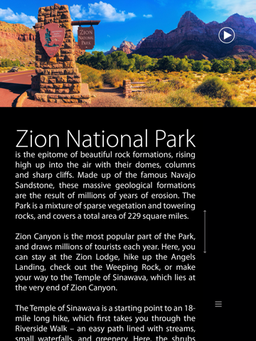 Zion National Park screenshot 3
