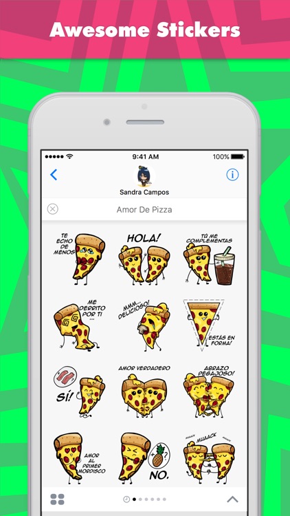 Stickers Amor De Pizza de Xelidhean